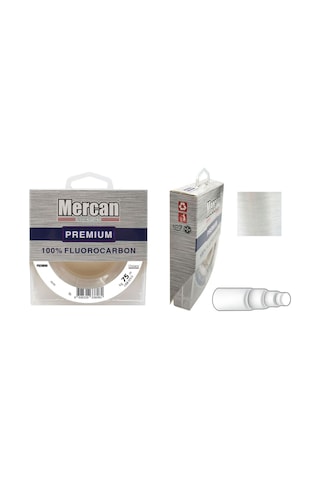 Mercan Fluorocarbon Premium 75 M Makara Misina