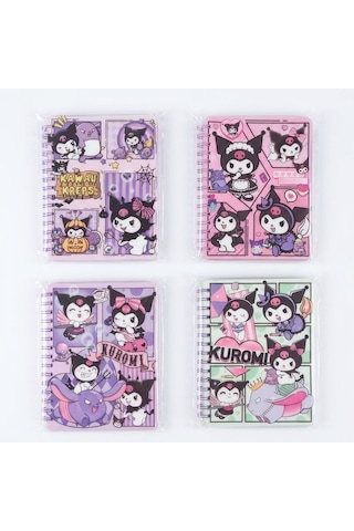 Kuromi Spiralli Defter Çok Renkli