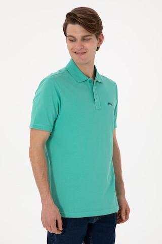 U.S. Polo Assn. Erkek Polo Yaka Mint Basic Tişört 50306007-VR090