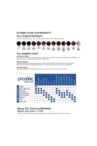 Prozinc Color Saç Boyası - 8.3 Light Golden Blonde Açık Kumral