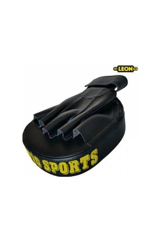 2Adımspor Leon Wall Taekwondo Kick-Boks Parmaklı Ellik Lapa Siyah