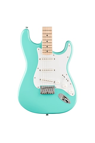 Squier Sonic Stratocaster Hard Tail Akçaağaç Klavye Wpg Sea Foam Green Elektro Gitar