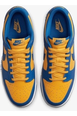 Nike Dunk Low Ucla Erkek Spor Basketbol Ayakkabı Mavi - Sarı