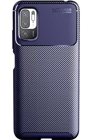 Xiaomi Poco M3 Pro Kılıf Karbon Silikon Case