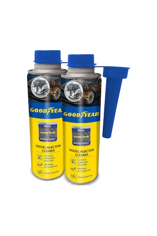 Goodyear Goodyear Dizel Enjektör Temizleyici Yakıt Katkı Seti 300 Ml (2 Adet) Goodyear Goodyear Dizel Enjektör Temizleyici Yakıt Katkı Seti 300 Ml (2 Adet)