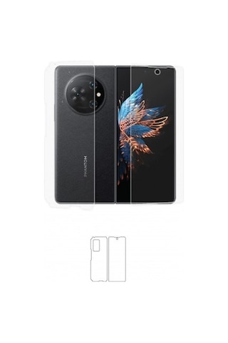 Tecno Phantom V Fold Arka Ve Yan Koruyucu Poliüretan Film
