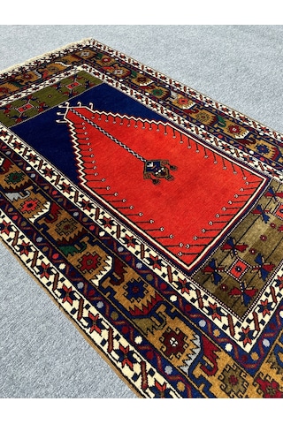 EL DOKUMA TAŞPINAR HALISI 121X203 ÇİFT KİŞİLİK SECCADE NAMAZLIK
