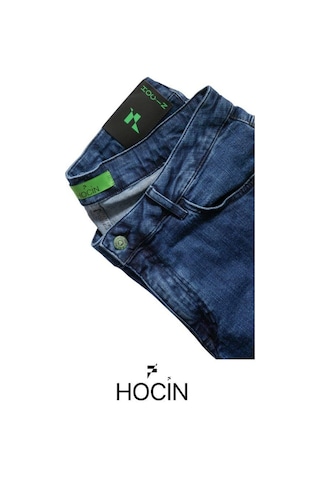 Erkek Kot Pantolon Slım Fıt Normal Bel Esnek Jean 001