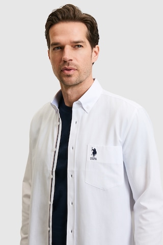 U.S. Polo Assn. U.s. Polo Assn. Erkek Beyaz Gömlek Basic 50324722-vr013
