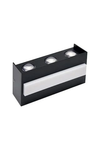 Horoz Twist-12 Siyah Kasa Led Bahçe Armatürü 12w 4200k Sıcak Beyaz