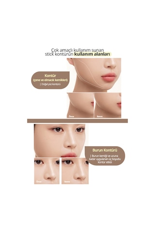 Peripera V Shading Blending Stick 001 Natural Brown