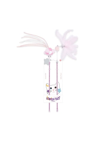 M-pets Mooncat Olta Kedi Oyuncağı Pembe 2li 40 Cm 244-50150.01