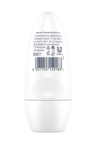Rexona Powder Dry 72 Saat Kadın Roll-On Deodordant 50 ML