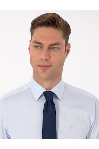 Pierre Cardin Erkek Açık Mavi Gömlek Basic 50315407-vr003 Açik Mavi