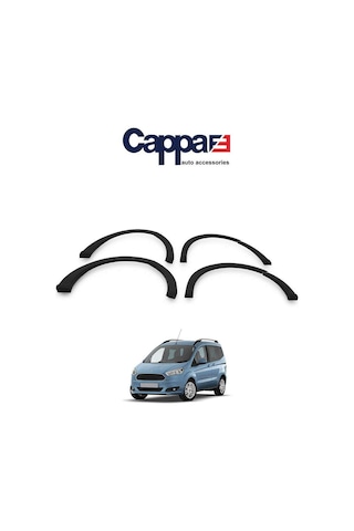 Cappafe Ford Courrier Çamurluk Dodik Uv Kat. Abs 8 Parça 14-18