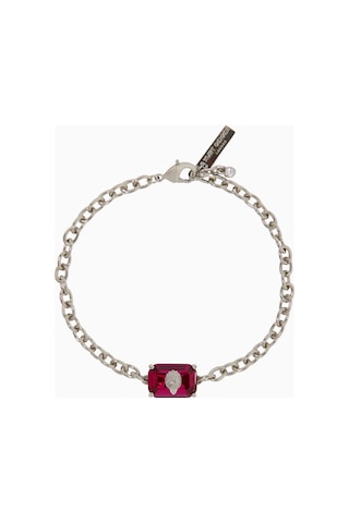 Kurt Geiger Crystal Bracelet Parlak Kristal Ve Pirinçten Zarif Bileklik Gümüş