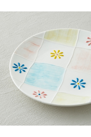 English Home Patchie Stoneware Pasta Tabağı 17,5 Cm Renkli