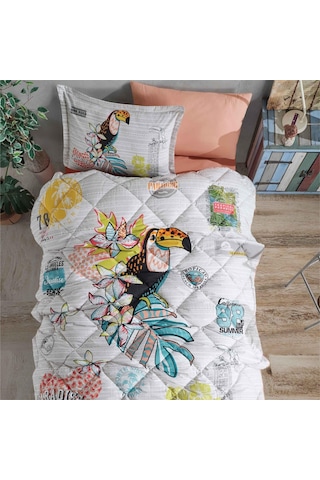 Clasy Ranforce Uyku Seti Tek Kişilik Paradise V1 Somon