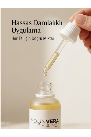 Moonvera Beauty Hint & Argan Yağlı Besleyici Ve Parlatıcı Saç Bakım Yağı 50 Ml