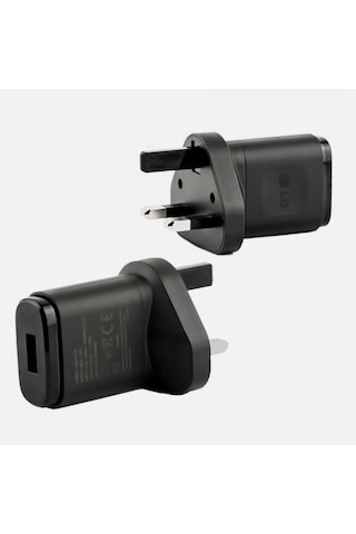 LG Uyumlu Mcs-02ur Type G 220v To 5v 850 Mah Usb 2.0 Dişi Adaptör Siyah- Usb Kablo İstemiyorum