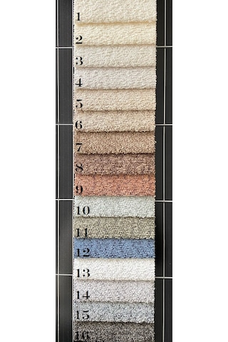 Most Mollis Berjer Silinebilir 01 Lüks Bukle Beyaz Kumaş Yumuşak