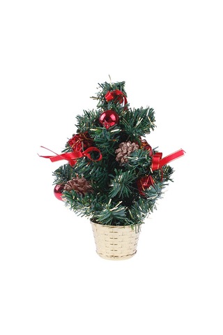 Çam Ağacı 30 Cm Süslü Çam Saksıda Diğer