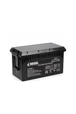 Hegel Lifepo4 Lityum Akü 150ah 25.6v 3840wh Bluetooth'lu