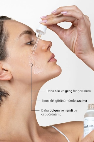 The NewLab , Kaz Ayakları &   Peptit Yüz Serumu 30 Ml (10% Argireline Peptide)
