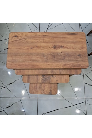 Moleni Mira 4'lü Zigon Sehpa