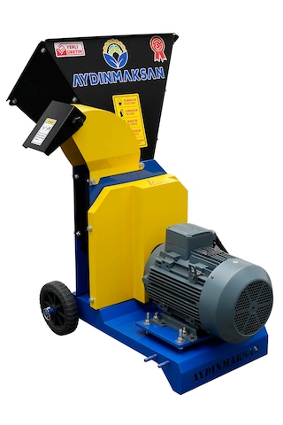 Aydınmaksan Mdo-009e 7,5 Kw Mobil Elektrikli Dal Öğütme Makinesi