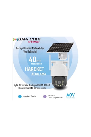 X12 Geceyi Gündüz Gibi Gösterebilen 4g Solar Kamera-133975