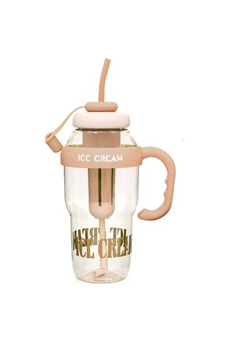 Ckc Bigbug Ice Pipetli Matara 1300 Ml Açık Beyaz