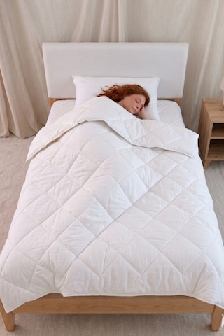 Softhome Primera Microfiber Yorgan Tek Kişilik Beyaz
