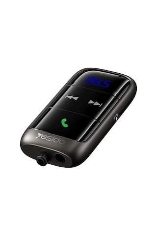 Yau32 Bluetooth Aux Araç Kiti Fm Transmitter Usb Kablo Çıkış Oto Müzik Çalar Kiti 2cihaz Bağlantılı