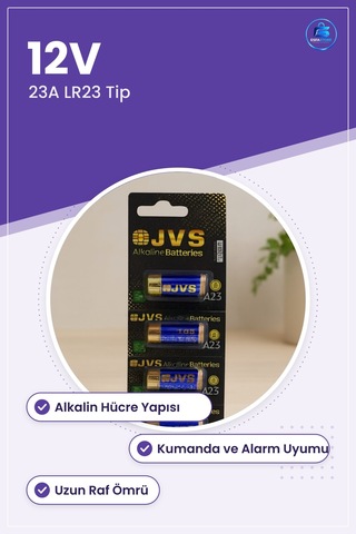 Pil 23a Lr23 12v Alkalin Araç Kumandası İçin Yedek Alarm Anahtarl