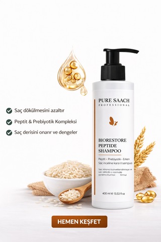 Pure Saach Professional Biorestore Peptide Shampoo 400 ML