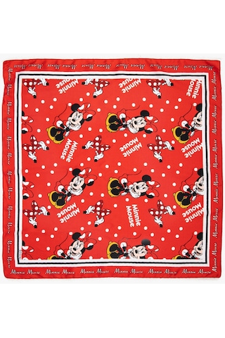 Koton Minnie Mouse Lisanslı Fular Kırmızı 0ybg55509aa 0YBG55509AA421 Kırmızı
