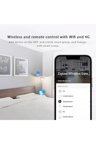 Geeroyoo Tuya/zigbee/bluetooth Akıllı Ev Ağ Geçidi - 50 Cihaz Bağlantılı, Uzaktan Kontrol, 2.4g Wi-fi, Mikro Usb