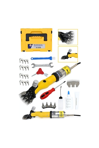 2020b 500 Watt Adaptörlü Koyun Kırpma Makinesi Yedek Bıçaklı