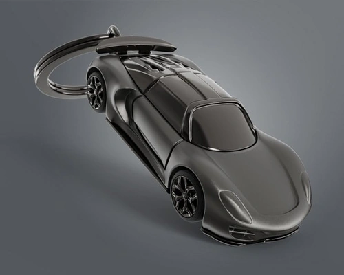 Metalmorphose Supercar Anahtarlık Siyah