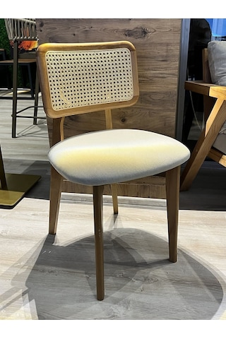 Metalwoodgarden 1 Adet Hazeran Ahşap Sandalye Mutfak Cafe Salon