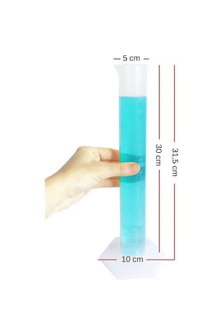 Aek-Tech 0-100 Uzun Form Alkol-Metre Hidrometre Ve 250ML Mezür Set