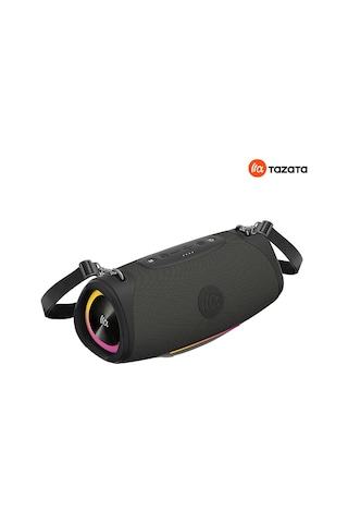 Tazata Boomblast Pro Bluetooth Hoparlör- Gri 80w Ipx7, 12 Saat Şarj, Powerbank, İnanılmaz Ses