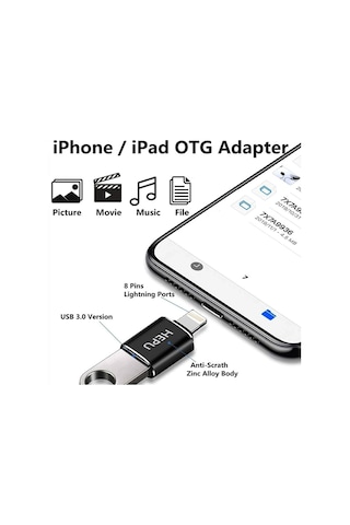 Hepu Hp-z03 Usb-a To Lightning İph Dönüştürücü Adaptör -