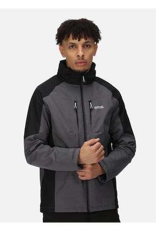 Regatta Gri Erkek Zip Winter Calderdale Zip Erkek Mont Rmp345 001
