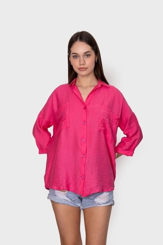 Cepli Salaş Gömlek T1010 Fuşya