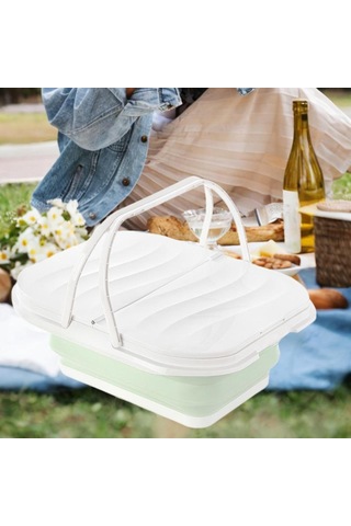 Homyl Ev Mutfak Barbekü Yeşili Için Kapaklı Ve Kulplu Yeşil Yeşil