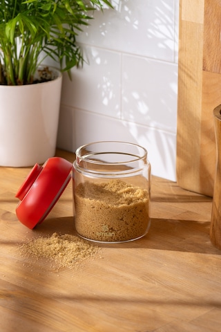 Emsan Simple Saklama Kavanozu Kırmızı 570 ML