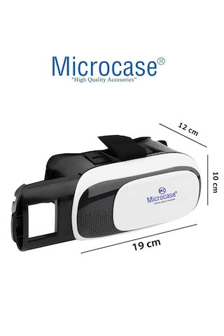 Microcase Vr 3d Sanal Gerçeklik Gözlüğü + Vr Kablosuz Bluetooth Kumanda-al47181
