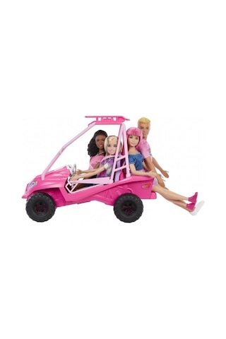 Jfv68 Plaj Arabası Oyun Seti - Barbie Mysteries: Beach Detectives Standart
